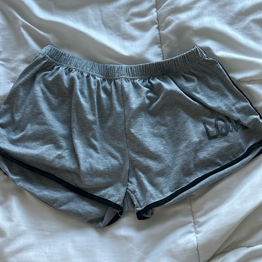 Contrast binding track shorts gray size xs